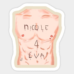 Nicole 4 Eva Sticker